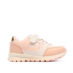 Baskets fille verone � scratch rose