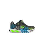 Baskets flex - glow elite � lumi�res changeantes durables et confortables pour junior noir