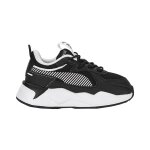 Baskets gar�on 391042 noir blanc