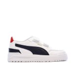 Baskets gar�on 403740 blanc