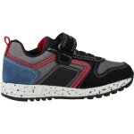 Basket gar�on cuir b�b� alben noir c0260