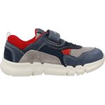 Basket gar�on cuir b�b� flexyper bleu c0661
