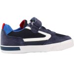 Basket gar�on cuir b�b� kilwi bleu