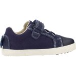 Basket gar�on cuir b�b� kilwi bleu c4064