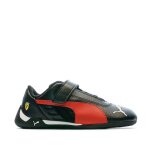 Baskets gar�on ferrari race noir
