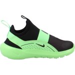 Basket gar�on mod�le flex runner noir vert