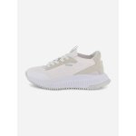 Basket gar�on a lacets blanc