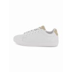 Basket gar�on a lacets blanc
