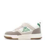 Baskets gar�on manis blanc