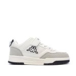 Baskets gar�on manis blanc