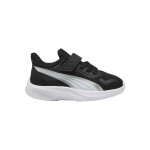 Baskets gar�on pounce noir blanc argent