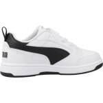 Basket gar�on mod�le puma rebound v6 lo ac + ps blanc white