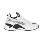 Baskets gar�on rs - x blanc noir
