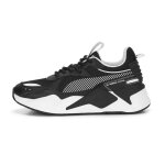 Baskets gar�on rs - x noir, blanc