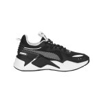 Baskets gar�on rs - x noir blanc