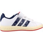 Baskets gar�on � scratch spiderman blanc