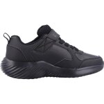 Basket gar�on textile confortable slip - on noir