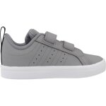 Baskets gar�on en textile � scratch l�ger gris grey