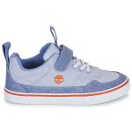 Baskets gar�on timberland lt blue canvas