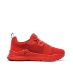 Baskets gar�on wired run rouge