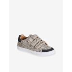 Baskets imprimées léopard fille beige imprimé Baskets imprimées léopard fille beige imprimé