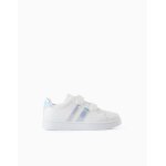 Baskets avec détails iridescentes blanc Baskets avec détails iridescentes blanc