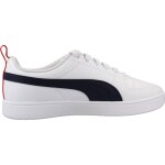 Basket � lacets rickie jr confort et style junior blanc white