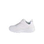 Basket � lacets et velcro uno lite - echo surge confort et style enfant blanc