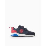 Baskets lumineuses spider - man bleu fonc