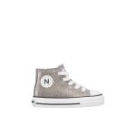 Baskets montantes b�b� fille en tissu ylfas gris fonc�