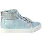 Baskets montantes À lacets vernis k bleu clair Baskets montantes À lacets vernis k bleu clair