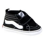 Baskets montantes  scratch velours black true white