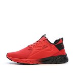 Baskets noires / rouge gar�on kappa san puerto lace rouge