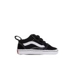 Basket old skool en cuir unisexe junior style intemporel noir