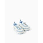 Baskets pr� - marche avec imprim� mickey bleu clair