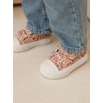 Baskets scratch�es b�b� rose imprim�