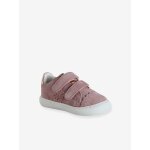 Baskets scratch�es en cuir b�b� rose poudr�