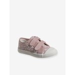 Baskets scratch�es toile fille collection maternelle rose imprim�