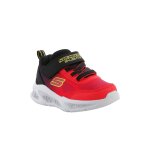 Basket slip - on lumineuse meteor - lights rouge