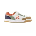 Baskets synth�tique court breaker ps - enfant white multi
