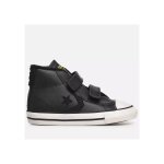 Baskets synth�tique noir