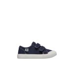 Baskets en tissu avec fermeture scratch summer vl. marine -