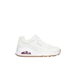 Baskets uno - stand on air confort et technologie enfants blanc - rose