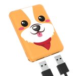 Batterie externe power animal corgi multicolore