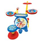 Batterie lumineuse complète 3 - en - 1 mon rock band pat patrouille - clavier 8 touches, micro inclus ... Batterie lumineuse complète 3 - en - 1 mon rock band pat patrouille - clavier 8 touches, micro inclus ...
