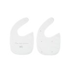 Bavoir b�b� blanc