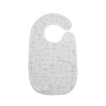 Bavoir b�b� avec poche blanco