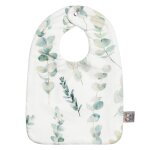Bavoir en coton eucalyptus eucalyptus, vert, gris Bavoir en coton eucalyptus eucalyptus, vert, gris