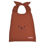 Bavoir �lastiqu� coton bio tonka