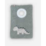 Bavoir funny en �ponge vert dino